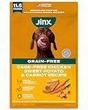 Jinx Premium Grain-Free Dry Dog Food, for All Lifestages - Real Chicken, Sweet Potato & Carrot Kibble with Superfoods for Immune Support & Probiotics for Digestive Support - No Fillers - 11.5lb