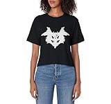 Rorschach Ink Blot Test - Psychoanalysis, Psychology Women's Crop Top