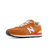 New Balance Men's 515 V3 Sneaker, Alpha Orange/White, 10 XW