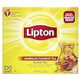 Lipton Tea Bags, Regular, 100/Box (Lip 291)