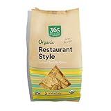 365 by Whole Foods Market, Organic Restaurant Style White Corn Tortilla Chips, 14 Ounce