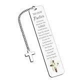 Pastor Appreciation Gifts for Men Women Bible Bookmark for God Father Religious Book Marks for Ordinary Bible Study Supplies for Men Priest Godfather Thanksgiving Christmas Stuffers (Pastor)