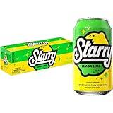 Starry Lemon Lime Soda Pop, 12 Fl Oz Cans (Pack of 12)