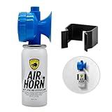 Guard Dog Security Air Horn for Safety, Loud Blow Horn, Hand Held Mini Air Horn, Fog and Boat Horn for Marine, Football Games, Sporting Events and Outdoor Alarms, Powerful 1-Mile Sound Blast 1.4 oz