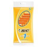 Bic Men Classic Sensitive Disposable Razors, 5 Count (Pack of 1)