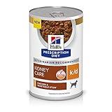 Hill's Prescription Diet k/d Kidney Care Chicken & Vegetable Stew Wet Dog Food, Veterinary Diet, 12.5 oz. Cans, 12-Pack