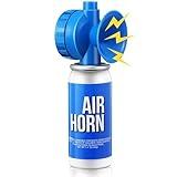 Saillong 1 Pack 1.4oz Marine Boat Air Horn, Loud Air Horns for Safety, Mini Small Blow Fog Bear Horn, Meet Coast Guard, Emergency Use for Marine Boating Sporting Events Outdoor Alarm