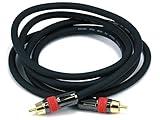 Monoprice 6ft RG6/U 75 ohm CL2/In-Wall Rated Digital Coaxial S/PDIF RCA Audio Cable