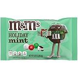 M&M'S Holiday Mint Chocolate Christmas Candy Assortment, 9.2 oz Bag