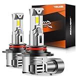 SEALIGHT Scoparc 9012 Bulbs, 30000LM Super Bright, 6500K Cool White Fog Lights With Cooling Fan, 60000+ Hour Lifespan, Easy Plug-N-Play Installation, Pack of 2