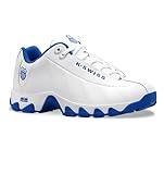 K-Swiss Men's ST329 CMF Sneaker, White/Classic Blue, 9.5 M
