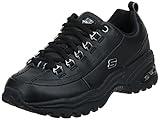 Skechers Sport Women's Premium Sneaker,Black,8 W US