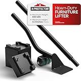X-Protector Furniture Lifter Tool - Premium Furniture Jack Lifting Tool to Lift Furniture Easily - Appliance Lifter with 4.3" Adjustable Height - Ideal Jack to Lift Furniture Easily with No Effort
