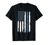 Drug Alcohol Addiction Recovery Celebrate Recovery USA Flag T-Shirt