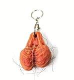 VCKILOFR Hilarious Furry Keychain Prank Gift, Amusing Hairy Ball Accessory, One-of-a-Kind Lover's Keychain Set, Top Birthday Presents for Women, Men, Boyfriends, Girlfriends