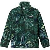 Columbia Youth Zing III Fleece, Rain Forest Deschutrees, X-Large