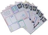 Scrapbook Customs 36984 Baby Girl First Months Scrapbooking Kit, Green,Pink,Yellow