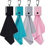 Solid Color Keychain Microfiber Eye Glasses Cleaner Cleaning Cloth Wipes Portable Eyeglass Lens Cleaning Cloth Wipes for Sunglasses Jewelry Electronics