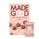 MadeGood Red Velvet Soft-Baked Cookies, 0.85oz Each, Organic Snacks