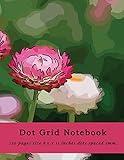 Dot Grid Notebook 120 pages size 8.5 x 11 inches dots spaced 5mm.: Gray dots bullet spaced grid design journal composition book (Dot Grid Bullet Notebook Home School Office Supplies)