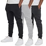 Ultra Performance 3 Pack Boys Sweatpants Kids Clothes Active Soft Fleece Joggers for Boys Size 4-20
