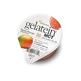 Gelatein MCT Peach Mango: 20 grams of protein. Ideal for swallowing difficulties and fluid restricted diets. Great pre or post-workout snack (Pack of 12) …