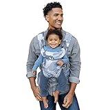 Infantino Flip 4-in-1 Convertible Baby Carrier, Adjustable, Ergonomic Babywearing, Registry Essential, Baby Carrier for Newborn to Toddler, Camo