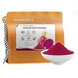 Freeze-Dried Dragon Fruit Powder, 7.05 Oz | Natural Red Food Coloring for Baking, Smoothies & Drinks | 100% Pure Pitaya, No Added Sugar, Seedless | Vegan, Non-GMO & Gluten-Free