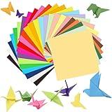 SiluFlorid 300 Sheets Origami Paper, 25 Colors Origami Paper 6x6, Double Sided Color 6" Square Oragami Paper for Scrapbook Decor, Folding Crafts Kids DIY School Arts Crafts