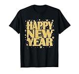 Happy New Year 2026 New Years Eve Party Countdown Fireworks T-Shirt