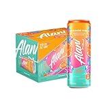 Alani Nu ORANGE KISS, Sugar Free, Low Calorie Energy Drinks, 200mg Caffeine, Biotin, B Vitamins, Zero Sugar, 10 Calories, 12 Fl Oz Cans, 12 Pack