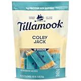 Tillamook Colby Jack Cheese 3/4 oz Snack Portions, 10 Ct (Packaging May Vary)