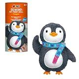 Avenir My First Sewing Kit for Beginner Ages 6+ I Premium Plush Big DIY Animals I Child-Safe Tools for Easy Crafting Fun I Motor Skills Wiggle Stuff Stitching Creativity I Skill Gift for Boys & Girls