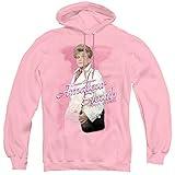 Trevco Murder She Wrote Amateur Sleuth Unisex Adult Pull-Over Hoodie, Pink, 2X-Large