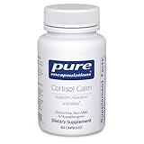 Pure Encapsulations Cortisol Calm - Supports Cortisol Health & Relaxation - Contains Ashwagandha & L-Theanine - Restful Sleep - 60 Capsules