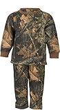 TrailCrest by Treel Infant - Toddler Cotton Camo Long Sleeve T-Shirt and Long Pants Set, 4T, Camo