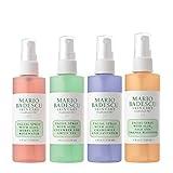 Mario Badescu Facial Spray Collection with Rose Water, Cucumber, Lavender and Orange Blossom, Multi-Purpose Cooling and Hydrating Face Mist for All Skin Types, Dewy Finish, 4 Fl Oz (Pack of 4)