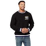 FOCO Baltimore Ravens NFL Mens Sherpa Crewneck Sweater - L