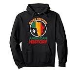 Black History Is American History Africa Black History Month Pullover Hoodie