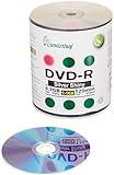 Smart Buy 100 Pack DVD-r 4.7gb 16x Shiny Silver Blank Data Video Movie Recordable Media Disc, 100 Disc 100pk