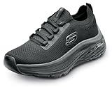 Skechers Work Addison, Arch Fit, Women's, Black, Soft Toe, MaxTrax Slip Resistant, EH, Low Athletic, Work Shoe (5.0 M)