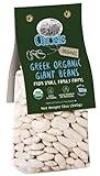 Arosis Greek Organic Giant Beans 12 oz - Rich in Fiber, Good Source of Proteins - Grown in Greece