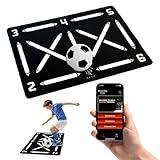 Warhorse Gear Soccer Training Mat - App with Video Modules Included, Ball Mastery Trainer, Football Footstep Equipment, Durable and High Performance Rubber, Gift for Boys and Girls