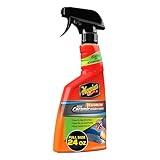 Meguiar's Hybrid Ceramic Waterless Wash & Wax - Waterless Car Wash Spray with Ceramic Chemistry for a Slick, Protective Barrier - No-Scratch Formula for Glossy Paint and Ceramic Coatings, 24 Oz
