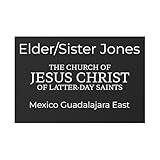 Customizable Mormon Missionary Yard Sign, Personalized Mission Farewell Sign, Custom Missionary Welcome Home Sign