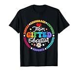 Team Gifted Education Teacher Appreciation Back to School T-Shirt