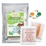 ADSorbco 20 Gram (15 Pack) Silica Gel Packets – Desiccant Packs for Storage, Reusable Moisture Absorbers with Color Change, Orange to Green, for Food, Electronics, Jewelry, Safes