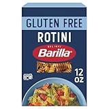 BARILLA Gluten Free Rotini, 12 Ounce - Non-GMO Gluten Free Pasta Made with Blend of Corn & Rice - Vegan Pasta