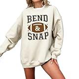 Bend and Snap Sweatshirt, Football Sweatshirt, Game Day Outfit, Funny Football, Legally Blonde Reference, Sports Humor, Women’s Game Days, College gamee Day, Footbal Fan Gift