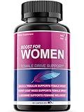 Helix Heal Libido Booster for Women Fast Acting with Horny Goat Weed - Female Desire Pills with Maca Root, Tribulus Terrestris, Ginseng and Hornygoatweed Women - Hormone Balance, Made in USA (60 ct)